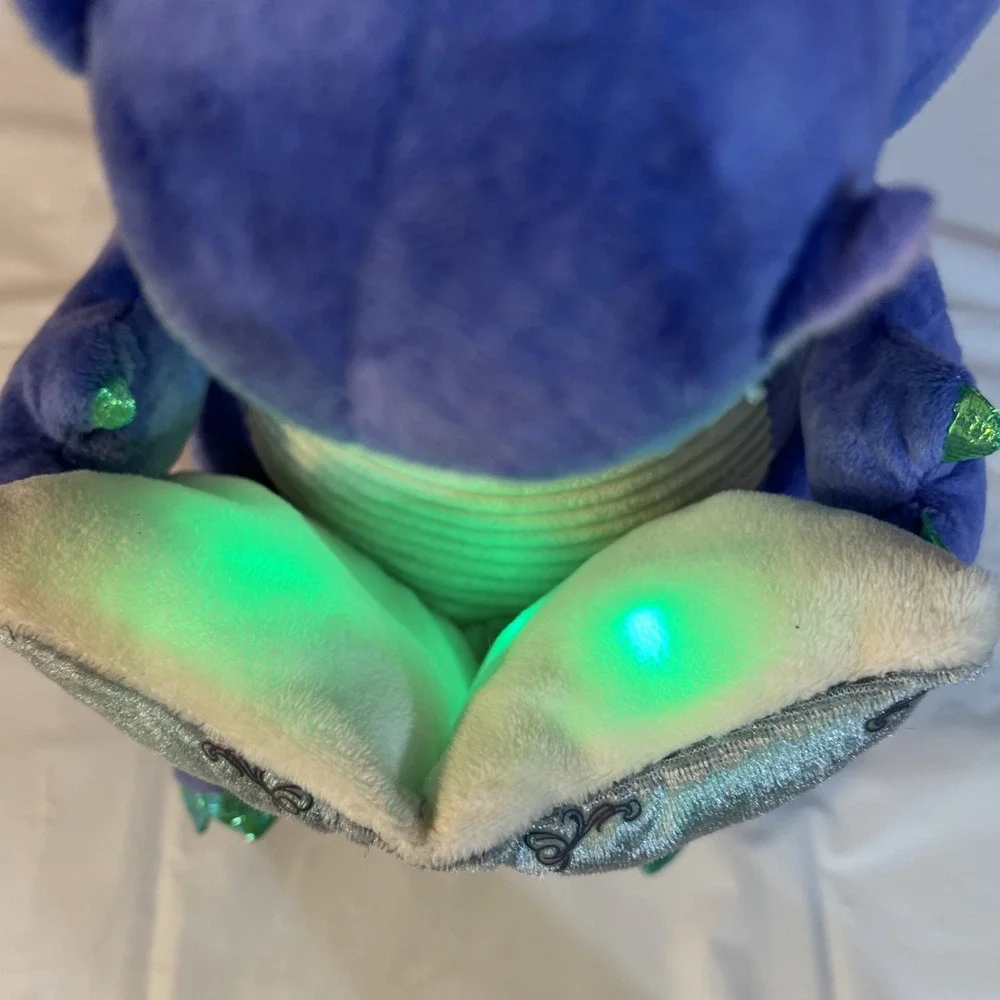 Cuddle Barn Dalton the Storytelling Dragon Animated Plush Talking Reads 5 Tales